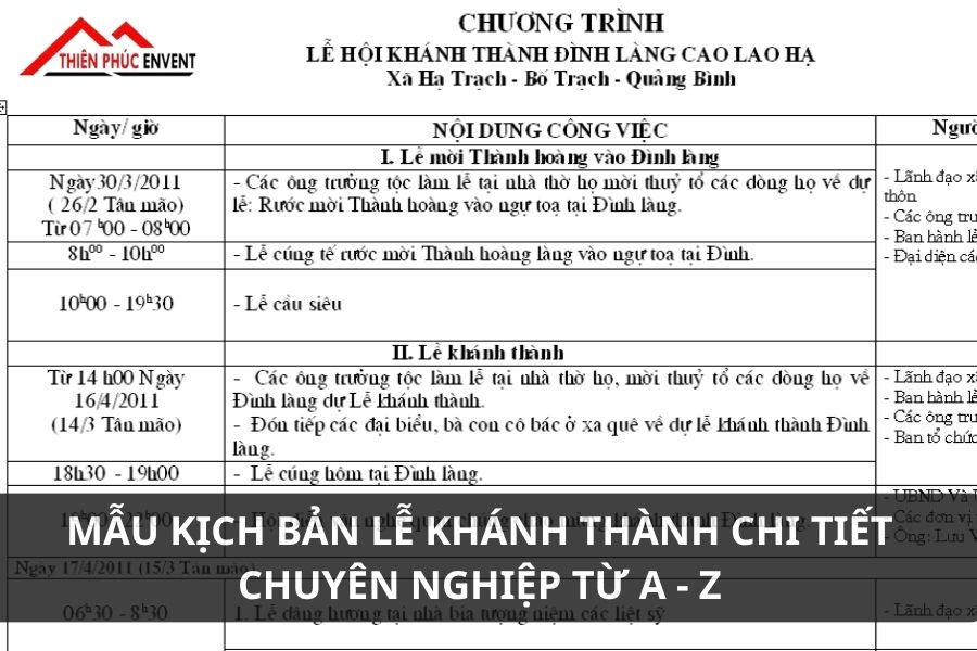 kich ban le khanh thanh