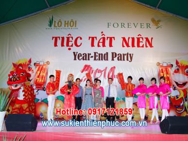 Dịch vụ tổ chức tiệc tất niên, tân niên trọn gói cho doanh nghiệp